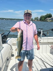 Fishing in Holland, Michigan