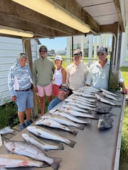 Fishing in Galveston, Texas