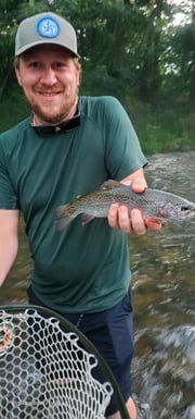 Fishing in Broken Bow, Oklahoma