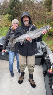 Fishing in Montesano, Washington