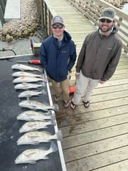 Fishing in Port O'Connor, Texas