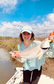 Redfish fishing in Johns Island, South Carolina