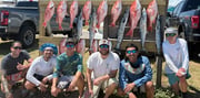 Fishing in Port O'Connor, Texas