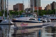 Fishing in Milwaukee, Wisconsin