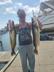 Fishing in Wyandotte, Michigan