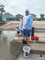 Fishing in Texas City, Texas