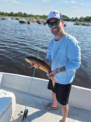 Fishing in Lafitte, Louisiana