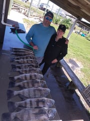 Fishing in Dickinson, Texas