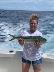Mahi Mahi / Dorado fishing in Beaufort, North Carolina