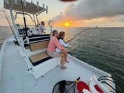 Fishing in Port O'Connor, Texas