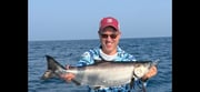 Fishing in New Buffalo, Michigan