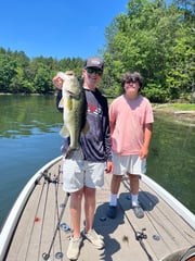 Fishing in Salisbury, North Carolina