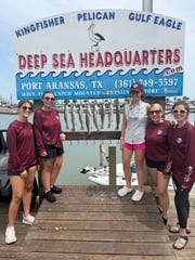 Fishing in Aransas Pass, Texas