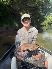 Fishing in Roswell, Georgia