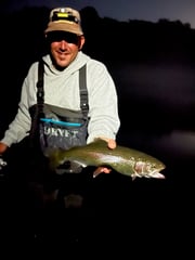 Fishing in Cotter, Arkansas