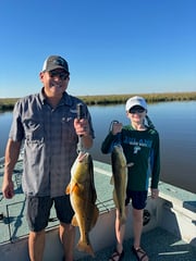 Fishing in Delacroix, Louisiana