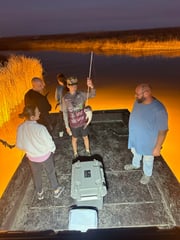 Fishing in Lafitte, Louisiana