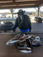 Fishing in Bay City, Texas