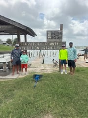 Fishing in Aransas Pass, Texas