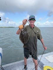 Fishing in Port Mansfield, Texas
