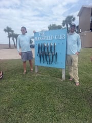 Fishing in Port Mansfield, Texas