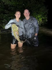 Fishing in Lockesburg, Arkansas