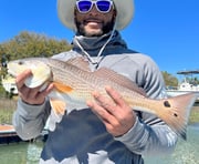 Redfish fishing in Mount Pleasant, South Carolina