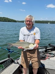 Fishing in Mt. Juliet, Tennessee