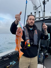 Fishing in Garibaldi, Oregon