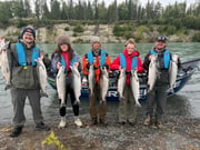 Fishing in Kasilof, Alaska