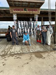 Fishing in Venice, Louisiana