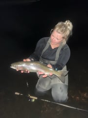 Fishing in Cotter, Arkansas