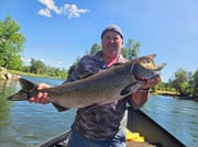 Fishing in Trail, Oregon