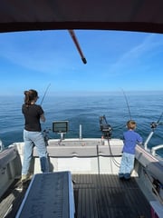 Fishing in Conneaut, Ohio