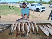 Blue Catfish, Redfish Fishing in