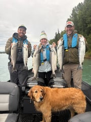 Fishing in Kasilof, Alaska