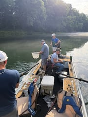 Fishing in Heber Springs, Arkansas