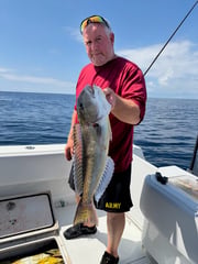 Fishing in Point Pleasant Beach, New Jersey
