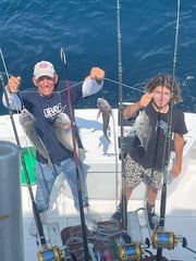 Fishing in Wanchese, North Carolina