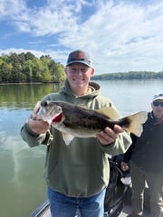 Fishing in Salisbury, North Carolina