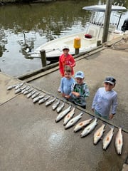 Fishing in Bon Secour, Alabama