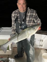 Fishing in Keyport, New Jersey
