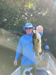 Fishing in Alma, Michigan