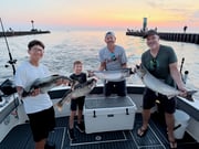 Fishing in Whitehall, Michigan