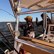 Fishing in Wanchese, North Carolina