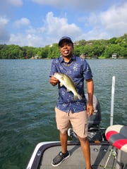 Fishing in Manor, Texas
