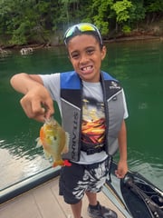 Fishing in Stokesdale, North Carolina