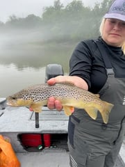 Fishing in Cotter, Arkansas