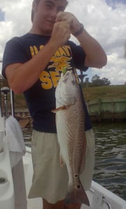 Redfish fishing in Clear Lake Shores, Texas