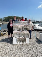 Fishing in Lakeside Marblehead, Ohio